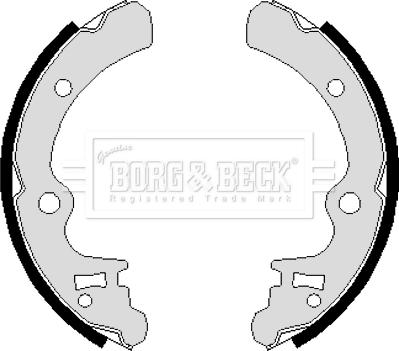 Borg & Beck BBS6121 - Əyləc Başlığı Dəsti furqanavto.az