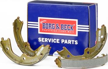Borg & Beck BBS6343 - Əyləc başlığı dəsti, dayanacaq əyləci furqanavto.az