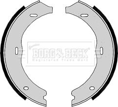 Borg & Beck BBS6365 - Əyləc başlığı dəsti, dayanacaq əyləci furqanavto.az