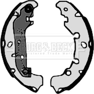 Borg & Beck BBS6320 - Əyləc Başlığı Dəsti furqanavto.az