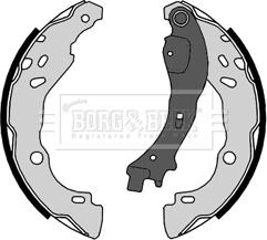 Borg & Beck BBS6376 - Əyləc Başlığı Dəsti furqanavto.az