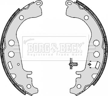 Borg & Beck BBS6294 - Əyləc Başlığı Dəsti furqanavto.az