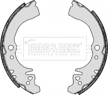 Borg & Beck BBS6298 - Əyləc Başlığı Dəsti furqanavto.az