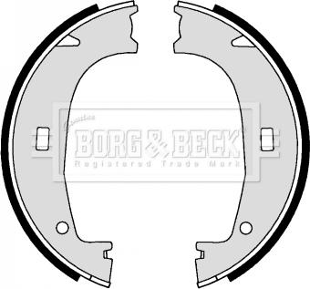 Borg & Beck BBS6246 - Əyləc başlığı dəsti, dayanacaq əyləci furqanavto.az