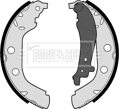 Borg & Beck BBS6255 - Əyləc Başlığı Dəsti furqanavto.az