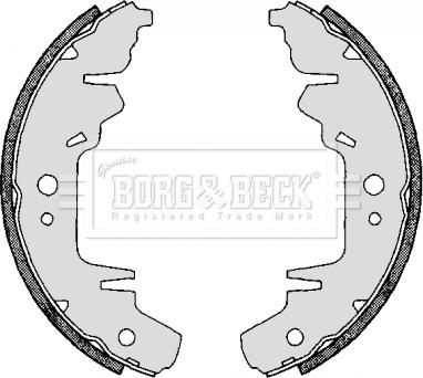 Borg & Beck BBS6263 - Əyləc Başlığı Dəsti furqanavto.az