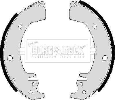 Borg & Beck BBS6208 - Əyləc Başlığı Dəsti furqanavto.az