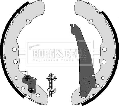 Borg & Beck BBS6212 - Əyləc Başlığı Dəsti furqanavto.az