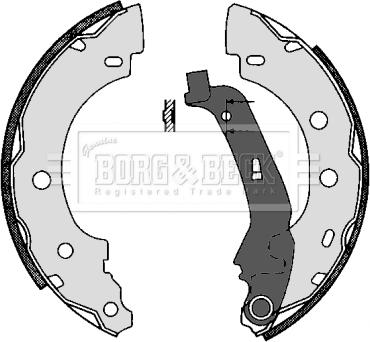 Borg & Beck BBS6287 - Əyləc Başlığı Dəsti furqanavto.az