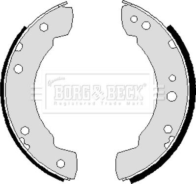 Borg & Beck BBS6229 - Əyləc Başlığı Dəsti furqanavto.az