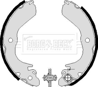 Borg & Beck BBS6228 - Əyləc Başlığı Dəsti furqanavto.az