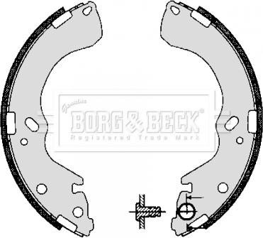 Borg & Beck BBS6277 - Əyləc Başlığı Dəsti furqanavto.az