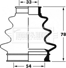 Borg & Beck BCB6065 - Körük, sürücü val furqanavto.az