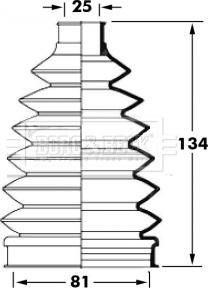 Borg & Beck BCB6028 - Körük, sürücü val furqanavto.az