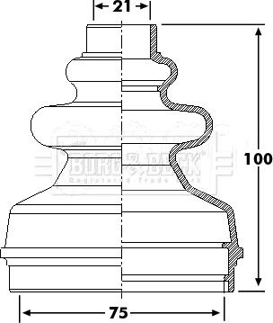 Borg & Beck BCB6241 - Körük, sürücü val furqanavto.az