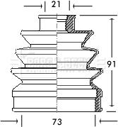 Borg & Beck BCB2061 - Körük, sürücü val furqanavto.az