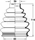 Borg & Beck BCB2360 - Körük, sürücü val furqanavto.az