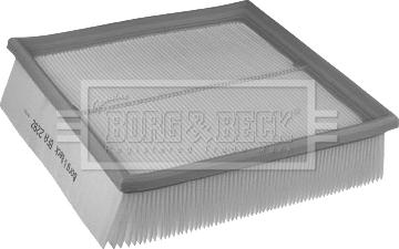 Borg & Beck BFA2292 - Hava filtri furqanavto.az