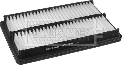 Borg & Beck BFA2281 - Hava filtri furqanavto.az