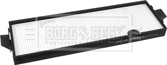 Borg & Beck BFC1097 - Filtr, daxili hava furqanavto.az