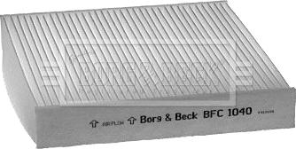 Borg & Beck BFC1040 - Filtr, daxili hava www.furqanavto.az