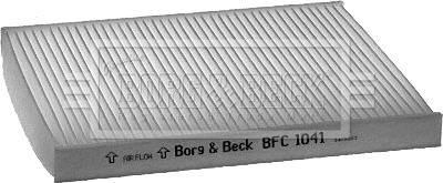 Borg & Beck BFC1041 - Filtr, daxili hava furqanavto.az