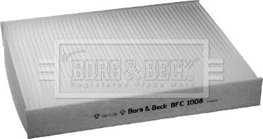 Borg & Beck BFC1008 - Filtr, daxili hava furqanavto.az