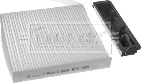 Borg & Beck BFC1019 - Filtr, daxili hava furqanavto.az