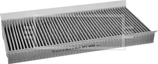 Borg & Beck BFC1033 - Filtr, daxili hava furqanavto.az