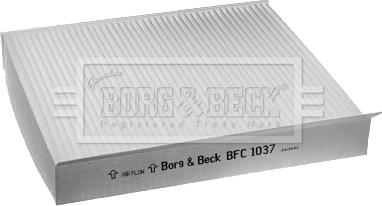Borg & Beck BFC1037 - Filtr, daxili hava furqanavto.az