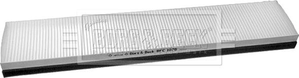 Borg & Beck BFC1076 - Filtr, daxili hava furqanavto.az