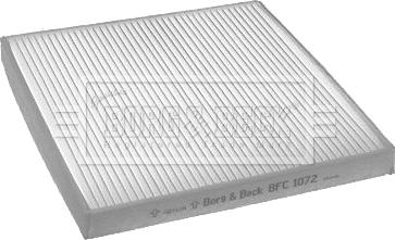 Borg & Beck BFC1072 - Filtr, daxili hava furqanavto.az