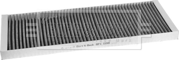 Borg & Beck BFC1198 - Filtr, daxili hava furqanavto.az