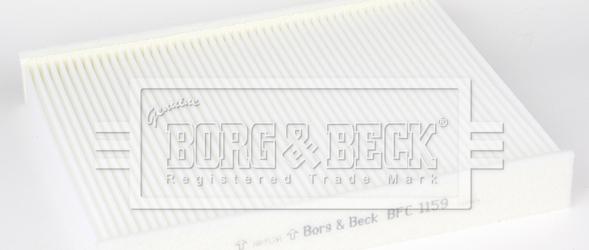 Borg & Beck BFC1159 - Filtr, daxili hava furqanavto.az