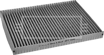 Borg & Beck BFC1100 - Filtr, daxili hava furqanavto.az