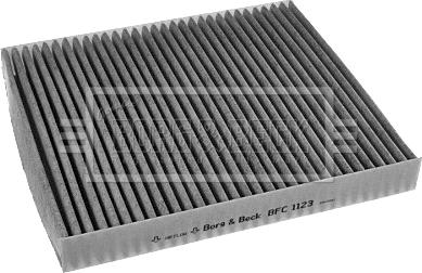 Borg & Beck BFC1123 - Filtr, daxili hava furqanavto.az