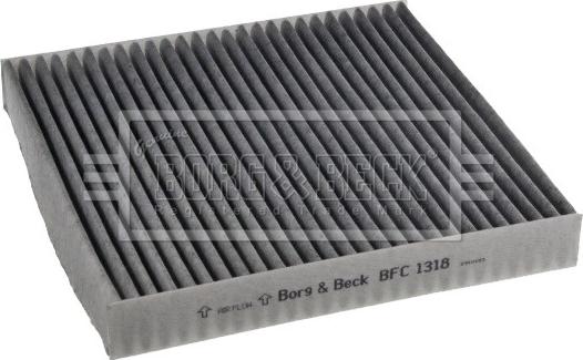 Borg & Beck BFC1318 - Filtr, daxili hava furqanavto.az