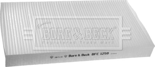 Borg & Beck BFC1258 - Filtr, daxili hava furqanavto.az