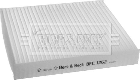 Borg & Beck BFC1262 - Filtr, daxili hava furqanavto.az