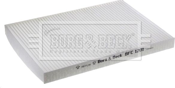 Borg & Beck BFC1201 - Filtr, daxili hava furqanavto.az