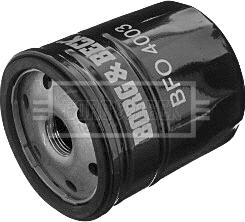 Borg & Beck BFO4003 - Yağ filtri furqanavto.az