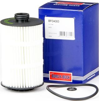 Borg & Beck BFO4303 - Yağ filtri furqanavto.az