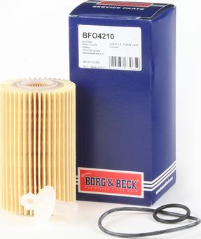 Borg & Beck BFO4210 - Yağ filtri furqanavto.az