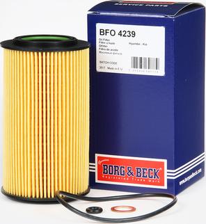 Borg & Beck BFO4239 - Yağ filtri furqanavto.az