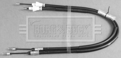 Borg & Beck BKB6001 - Kabel, dayanacaq əyləci furqanavto.az