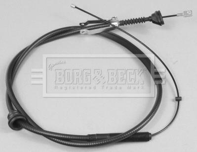 Borg & Beck BKB1924 - Kabel, dayanacaq əyləci furqanavto.az