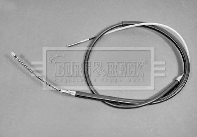 Borg & Beck BKB1087 - Kabel, dayanacaq əyləci furqanavto.az