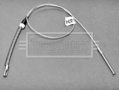 Borg & Beck BKB1034 - Kabel, dayanacaq əyləci furqanavto.az