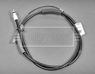 Borg & Beck BKB1102 - Kabel, dayanacaq əyləci furqanavto.az