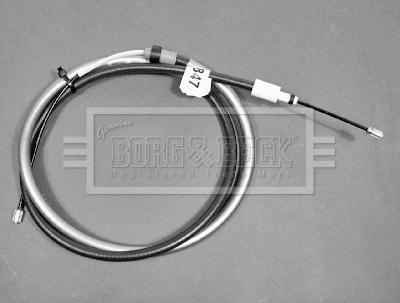 Borg & Beck BKB1847 - Kabel, dayanacaq əyləci furqanavto.az